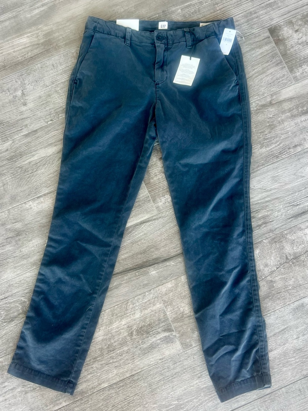 GAP Women’s Girlfriend Gray Chino Pants